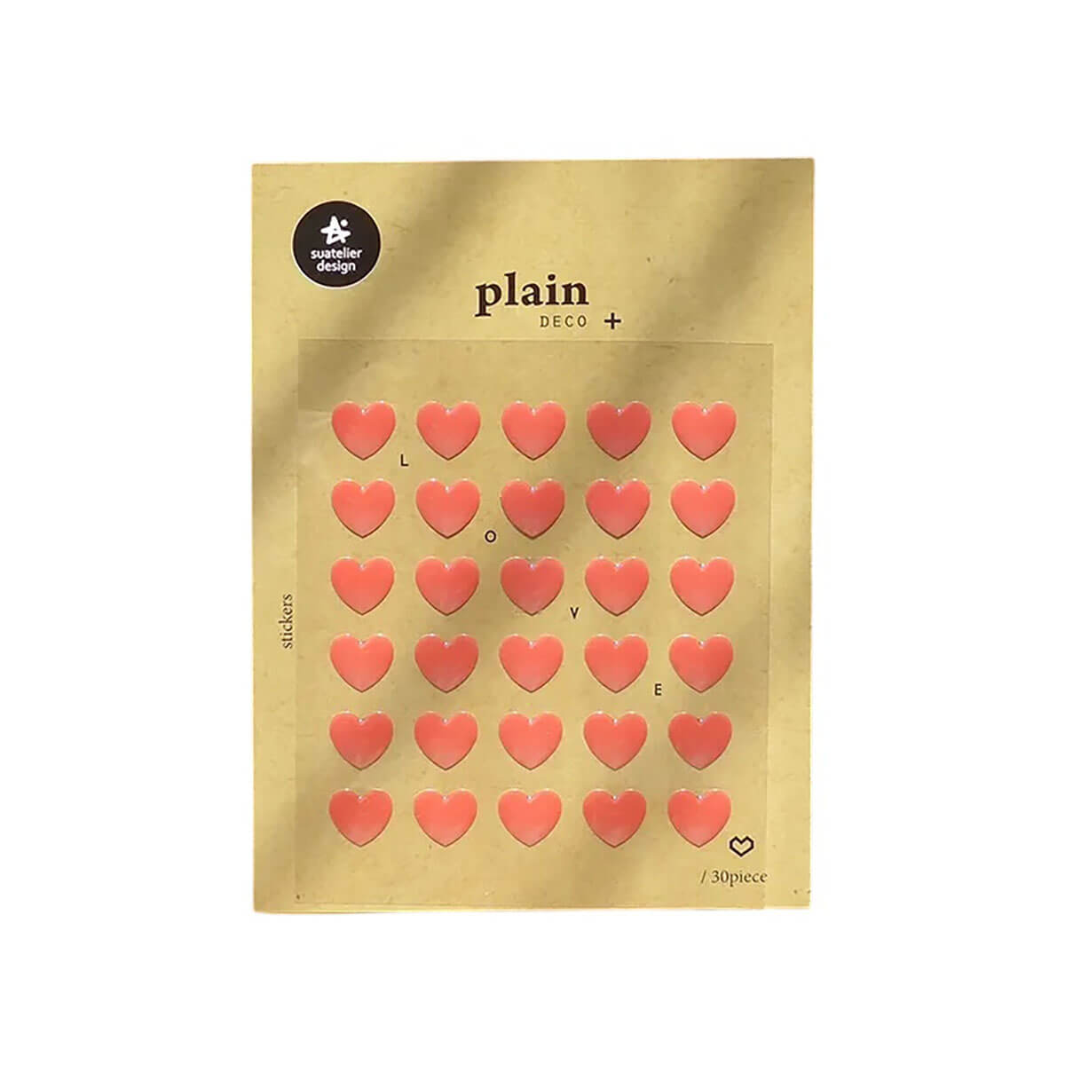 Number 09 Plain Series Stickers by Suatelier