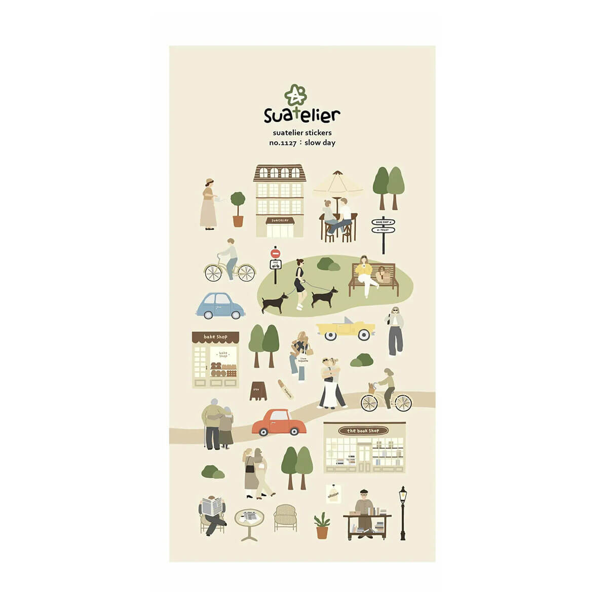 Slow Day Stickers by Suatelier