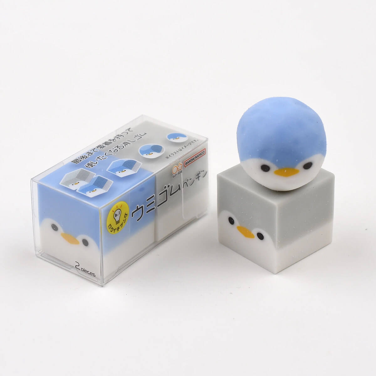 Penguin Eraser (Set of 2) by Sun-Star Japan
