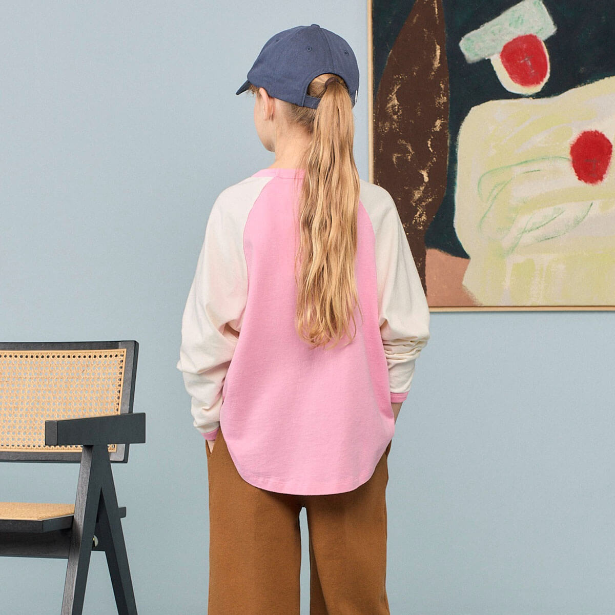 Anteater Kid Long Sleeve T-Shirt in Pink by The Animals Observatory