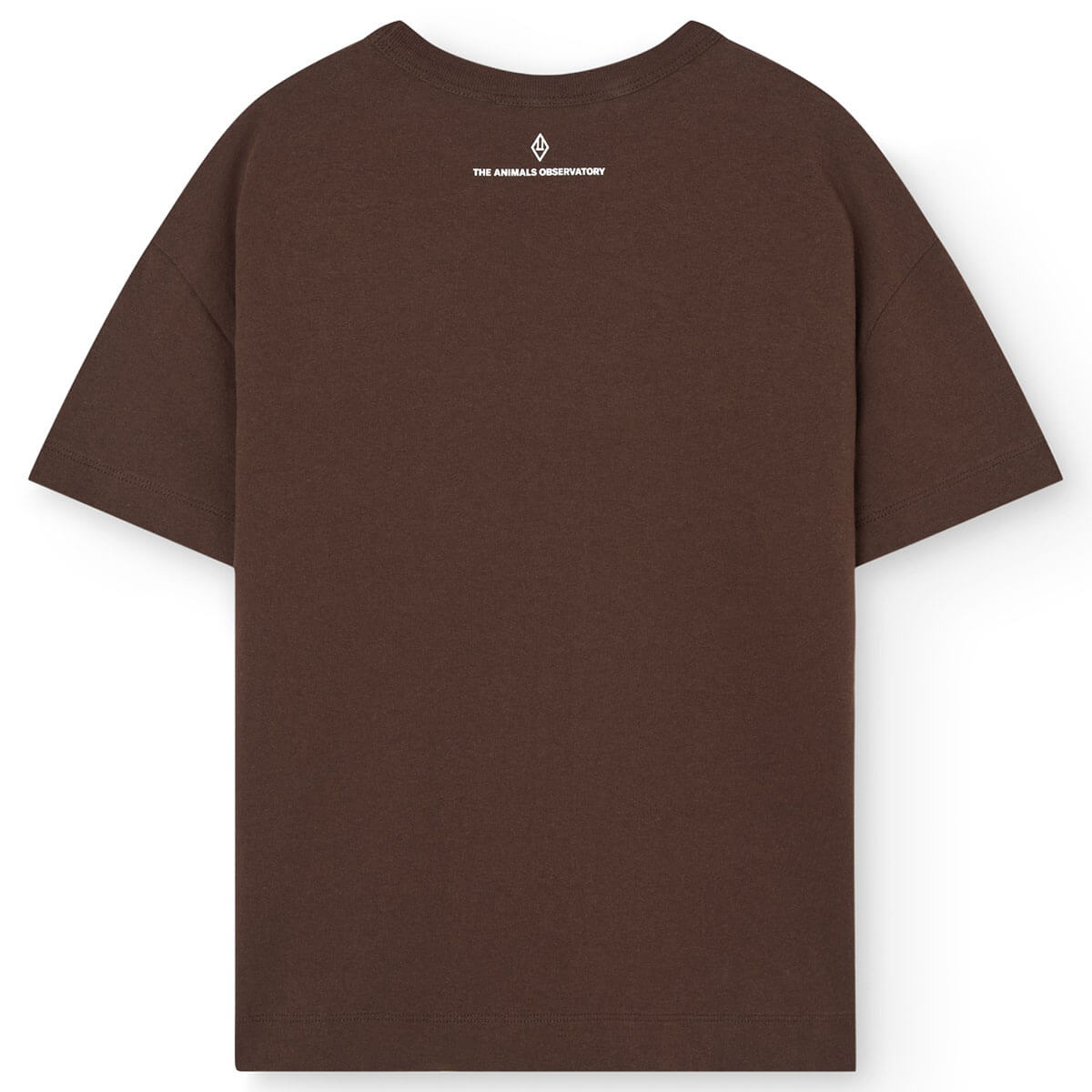 Dunker Kid T-Shirt in Dark Brown by The Animals Observatory