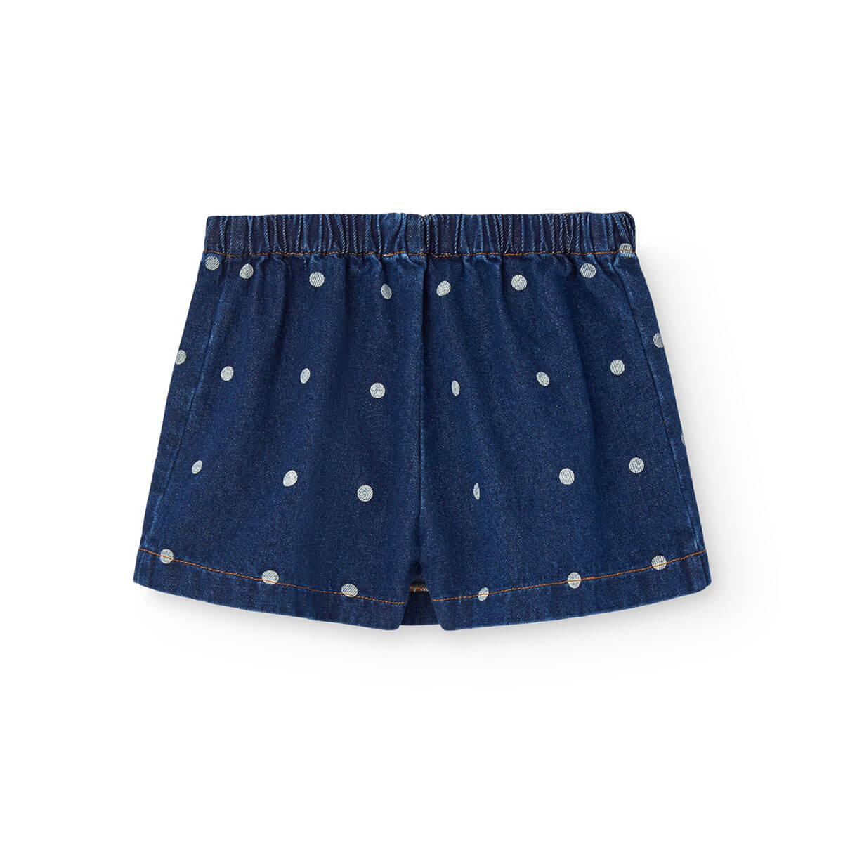 Olingo Denim Kid Skort in Blue by The Animals Observatory