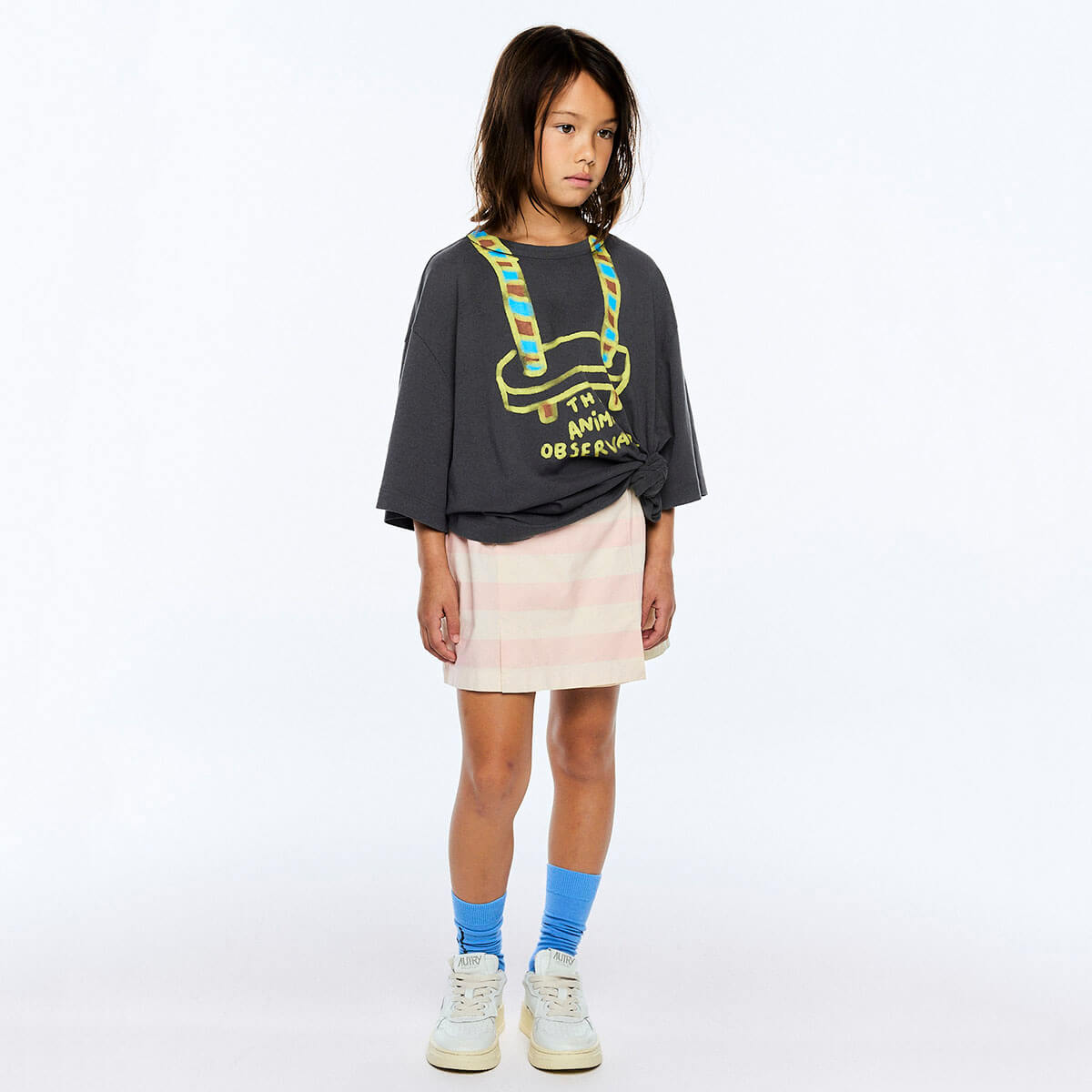 Collie Kid T-Shirt in Dark Grey by The Animals Observatory