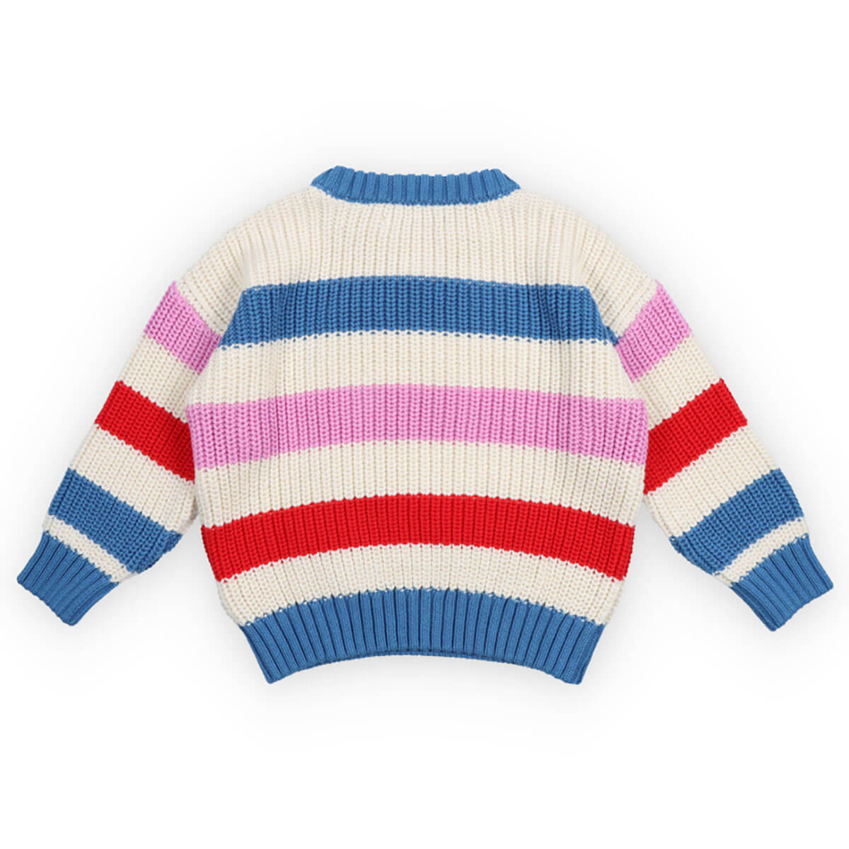 Celosia Jumper in Iris Whisper Stripes by The New Society