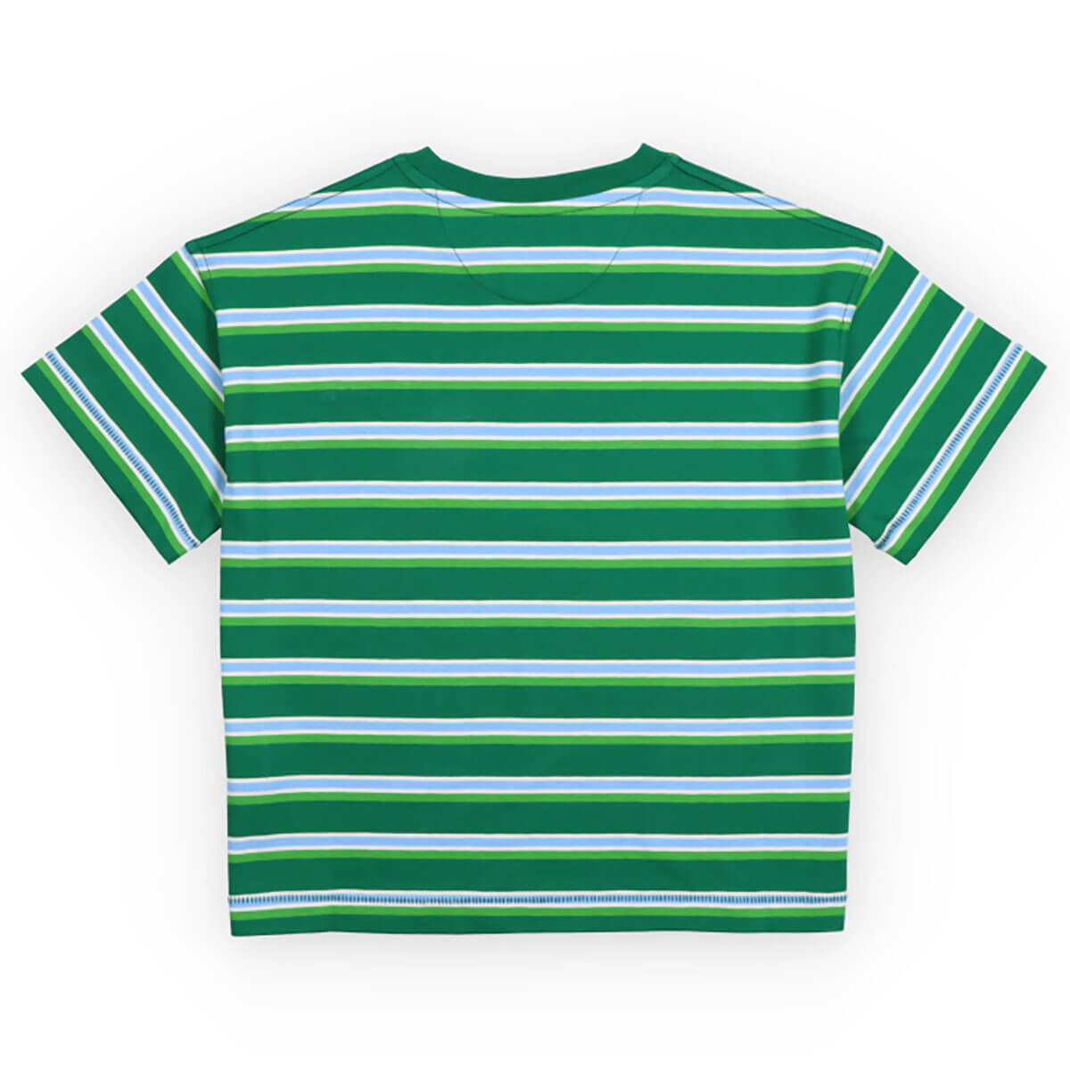 Ciclan T-Shirt in Verdant Green Mini Stripes by The New Society