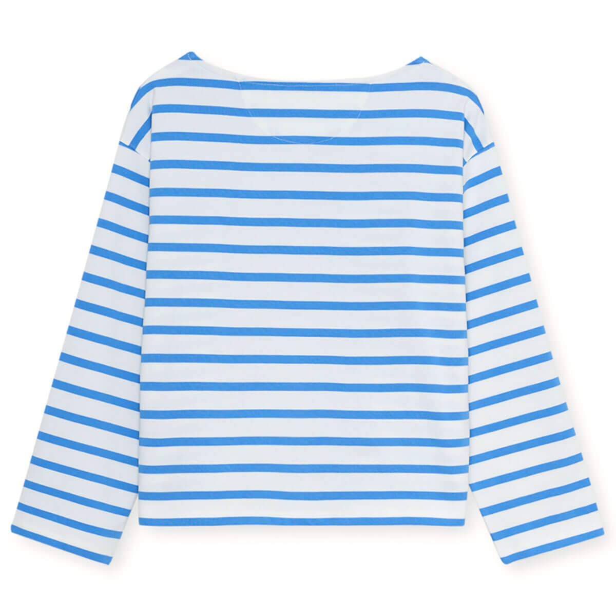 Burnet T-Shirt in Vista Blue Stripes by The New Society Womenswear