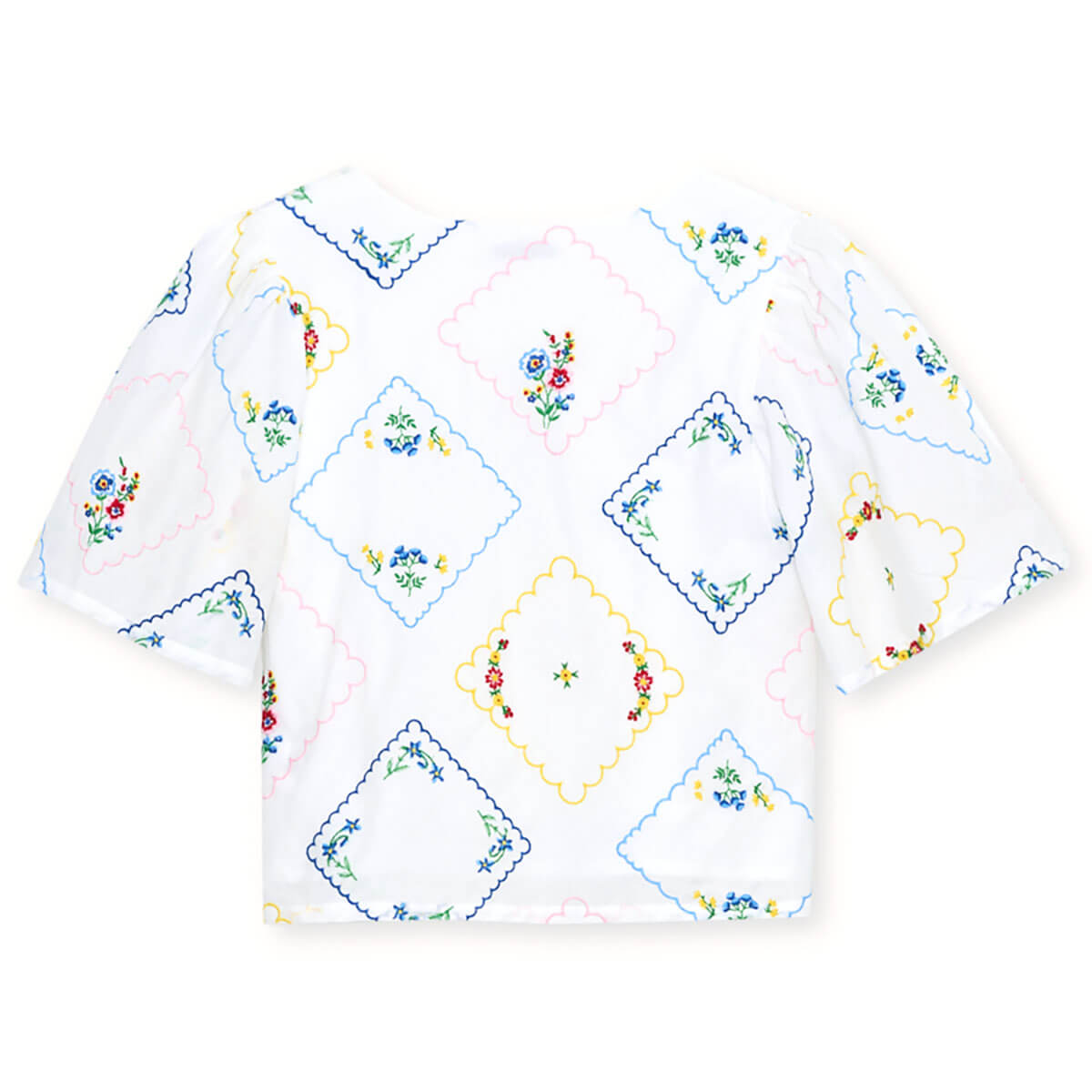Jacinthe Shirt in Multicolour Embroidery by The New Society Womenswear