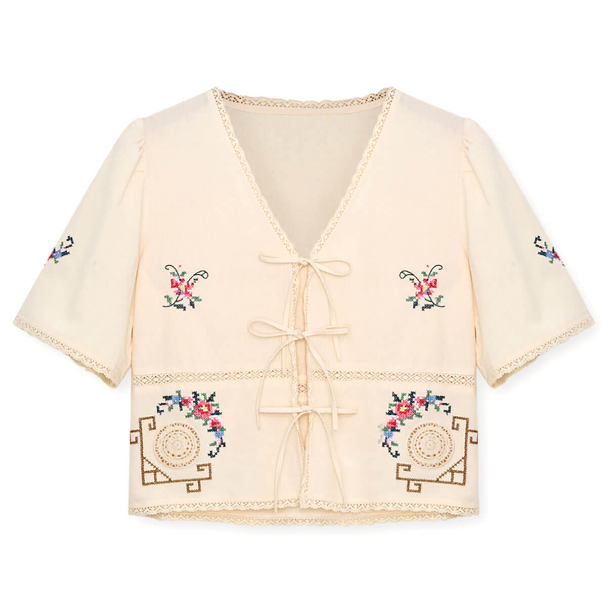 Narcise Blouse in Ecru by The New Society Womenswear