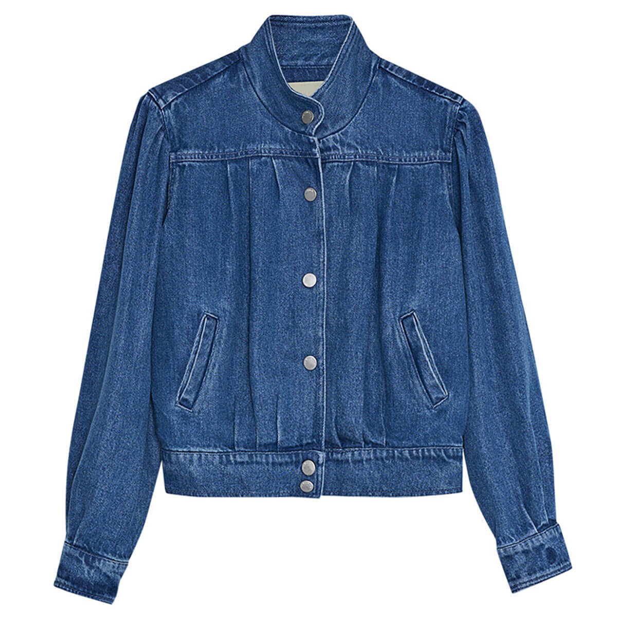 TNS Jacket in Mid Denim by The New Society Womenswear
