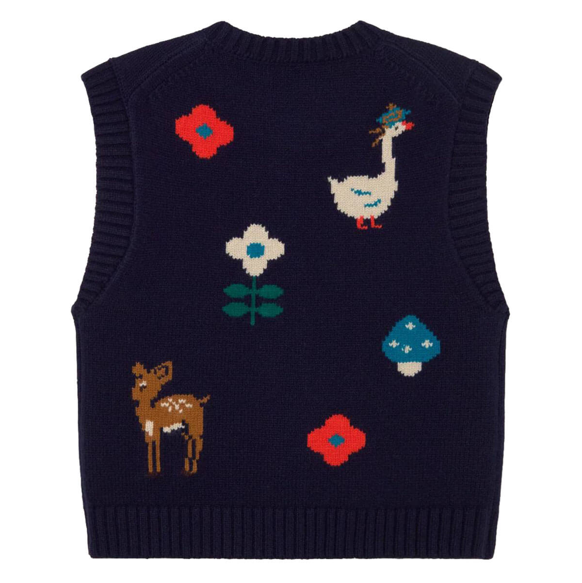 Fall Vest by The Tiny Big Sister