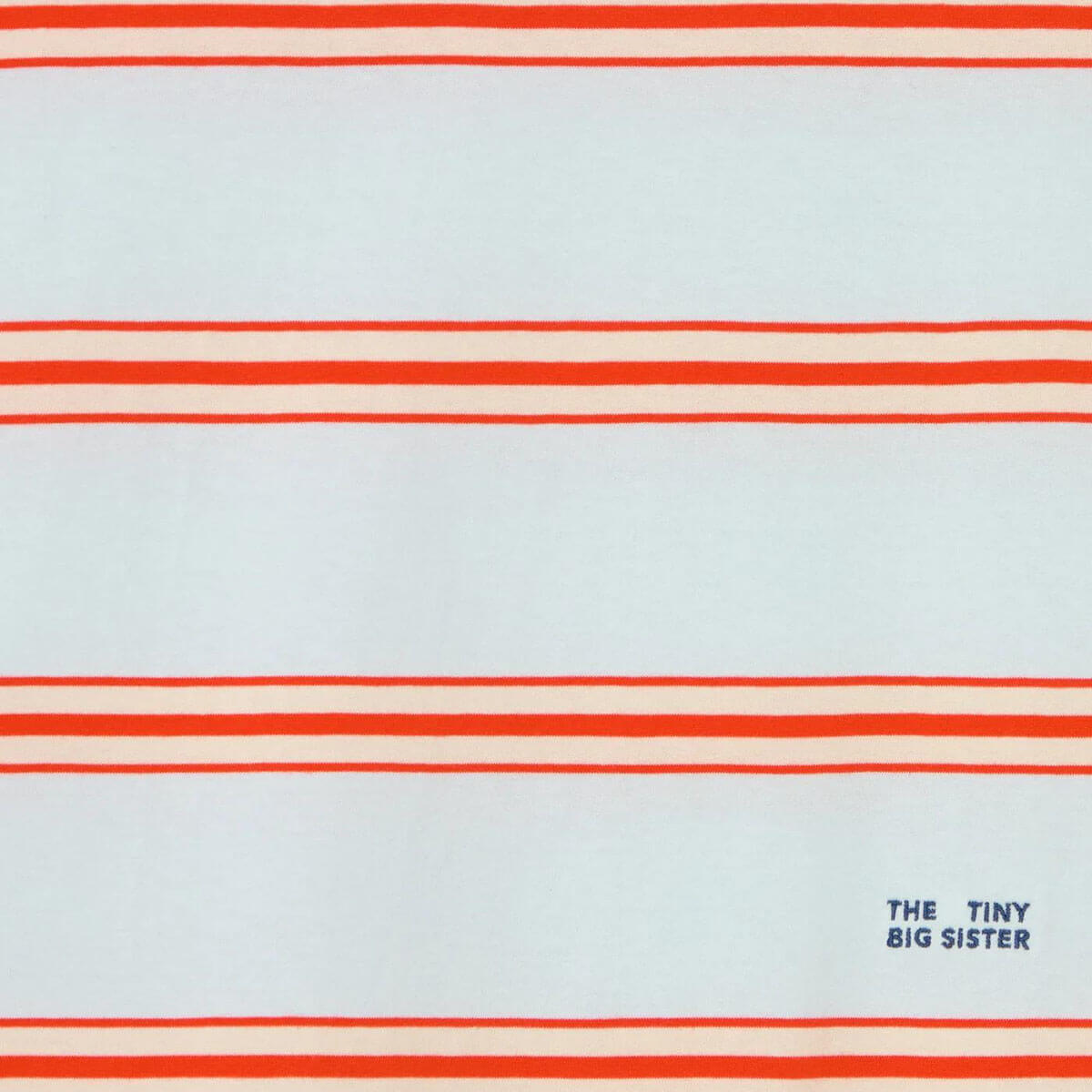 Stripes Relaxed Tee in Blue by The Tiny Big Sister