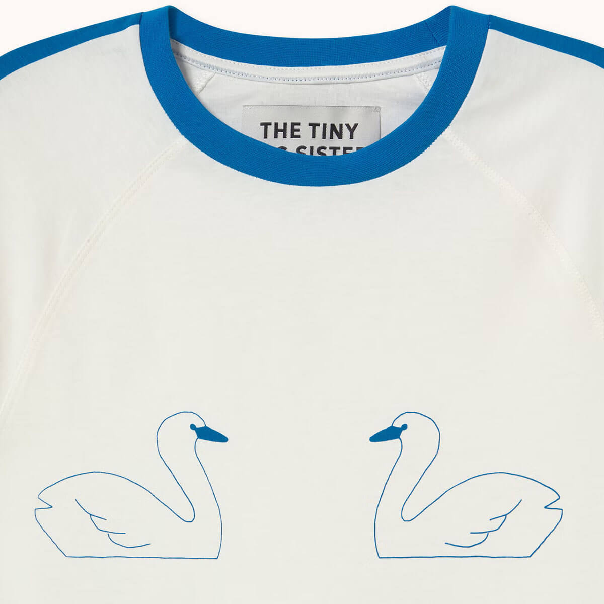 Blue Doves Tee by The Tiny Big Sister