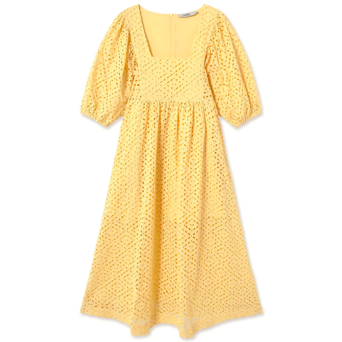 Puff Sleeves Dress by The Tiny Big Sister - Last Ones In Stock - UK 8-12