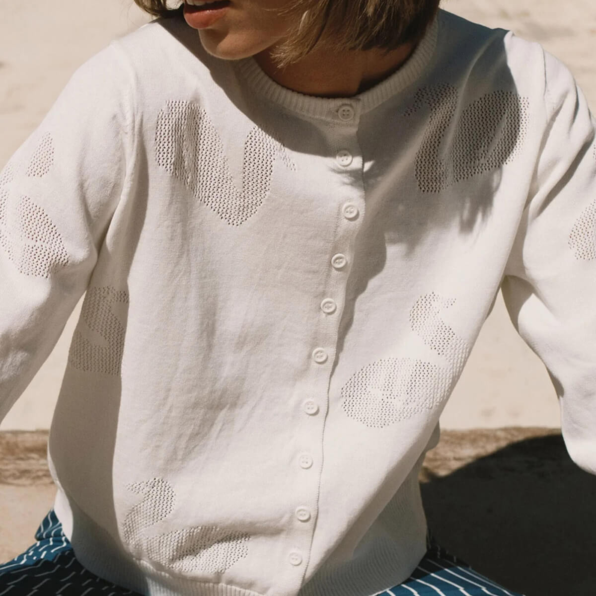 Swans Lara Cardigan by The Tiny Big Sister