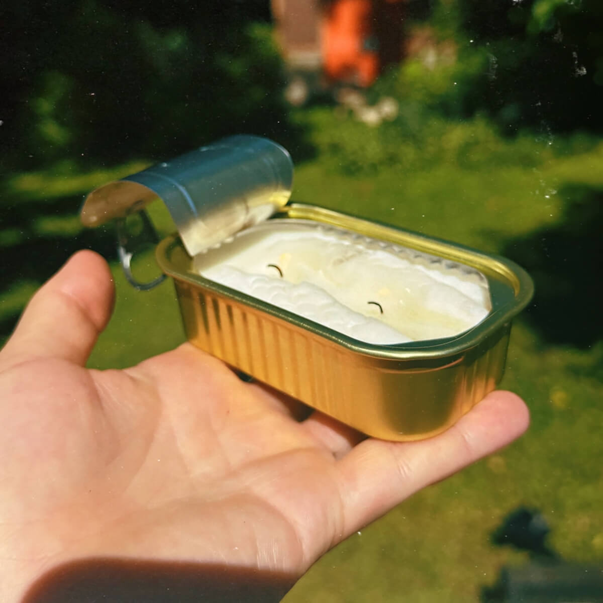 Citronella Tinned Fish Candle by Tinned Candle