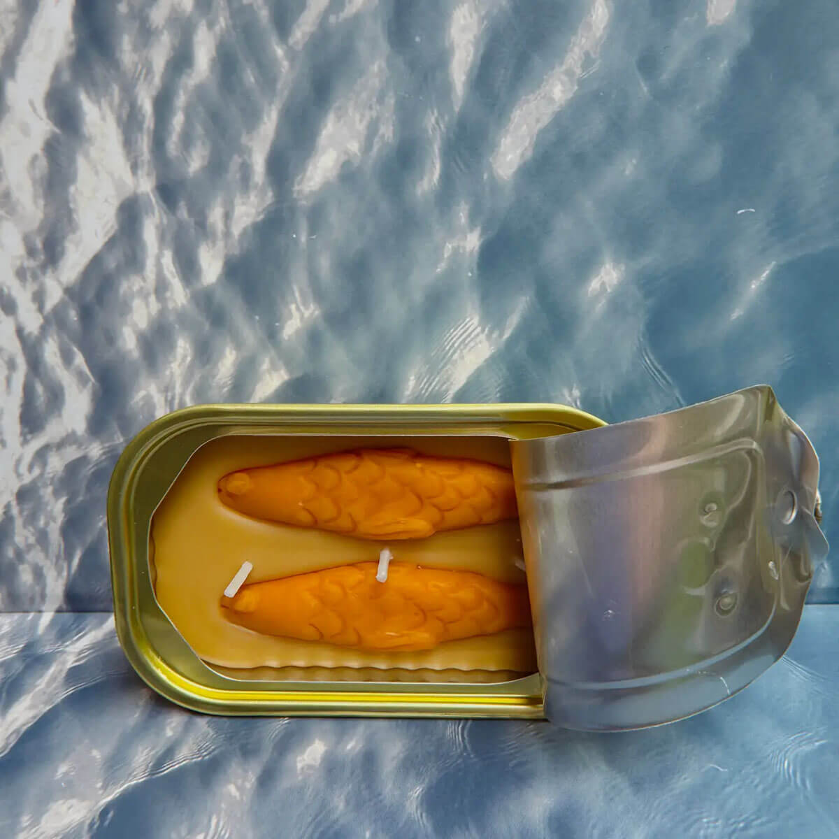 Sandalwood Tinned Fish Candle by Tinned Candle