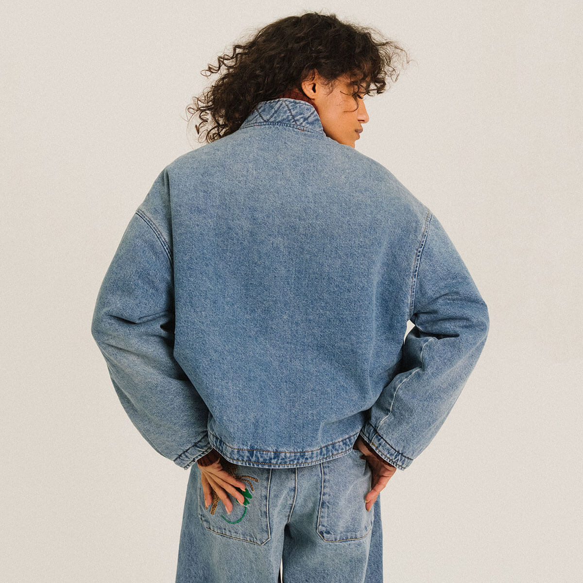 Destiny Jacket in La Vague by Tinsels