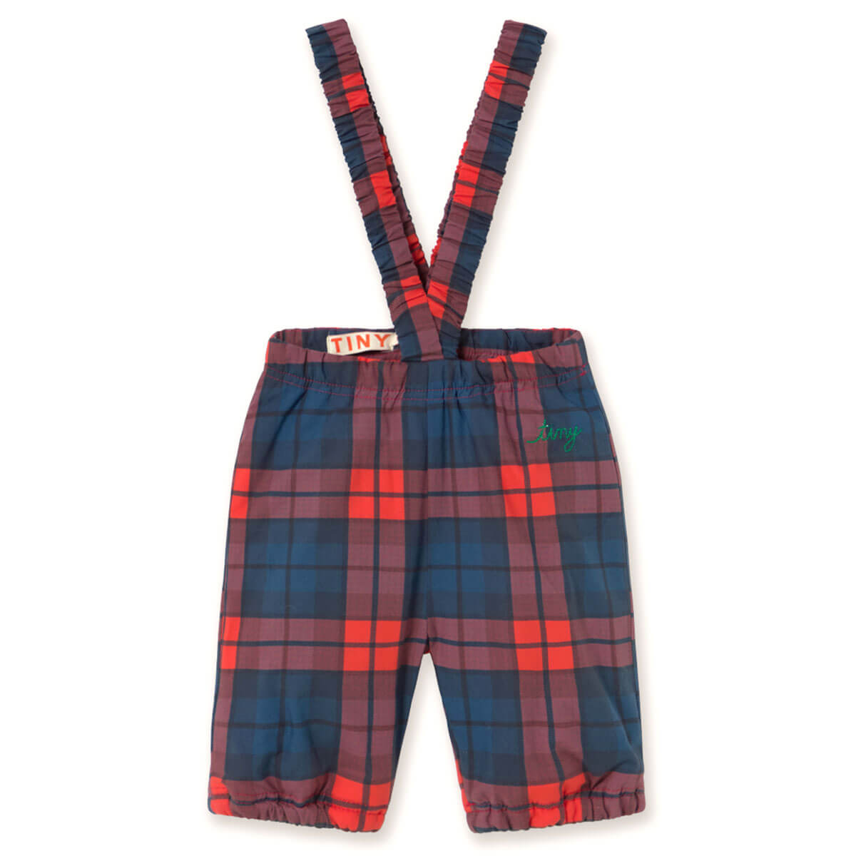 Check Baby Sweatpant in Multi by Tinycottons