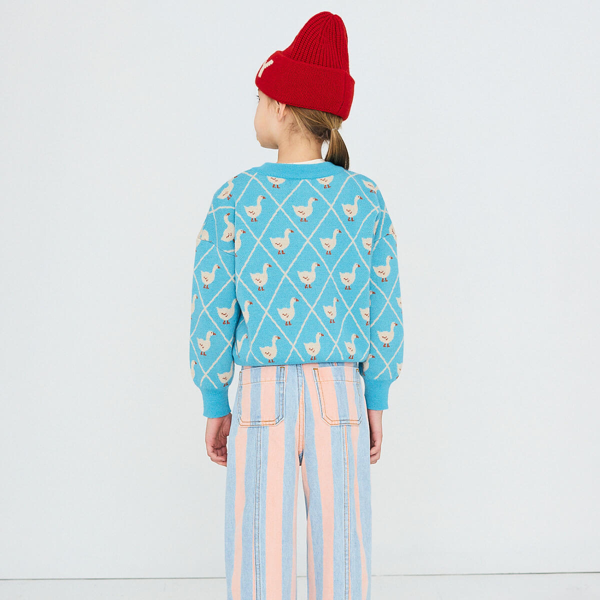 Geese Cardigan by Tinycottons