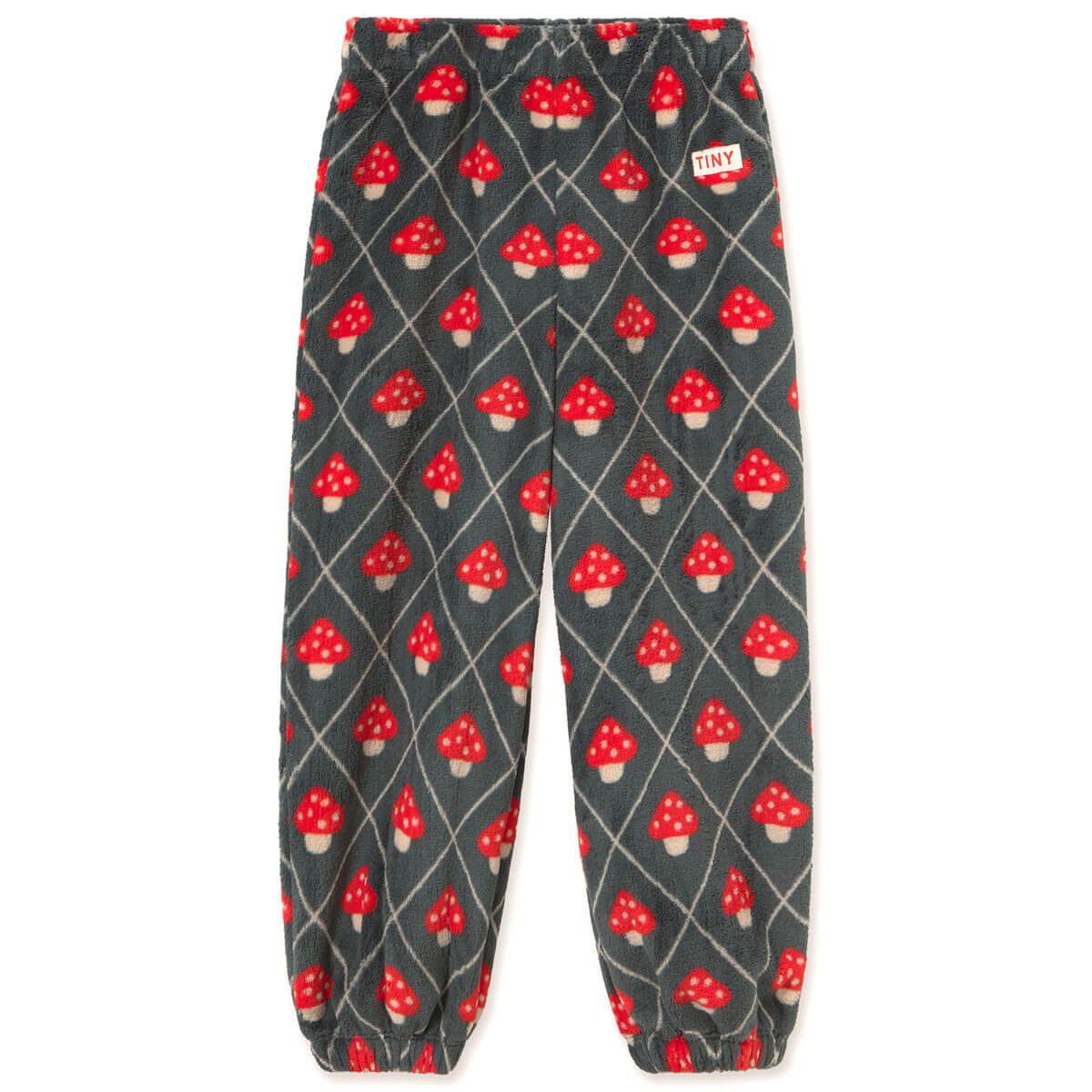 Mushrooms Polar Sweatpant in Ink Blue by Tinycottons