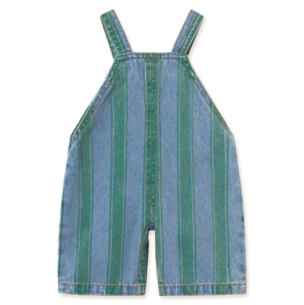 Retro Stripes Baby Dungaree by Tinycottons