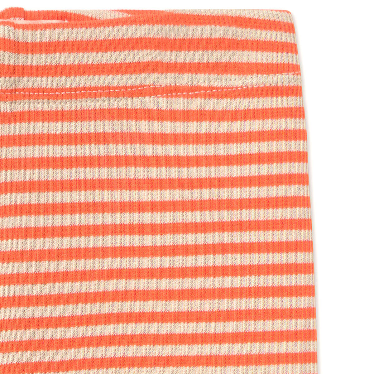 Stripes Rib Baby Pant in Summer Red by Tinycottons