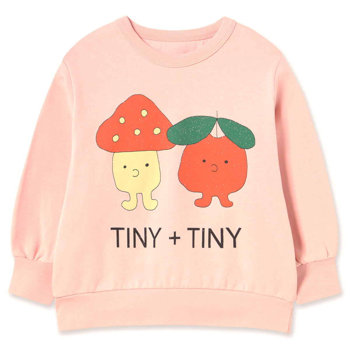 Tiny & Tiny Graphic Sweatshirt in Wild Rose by Tinycottons