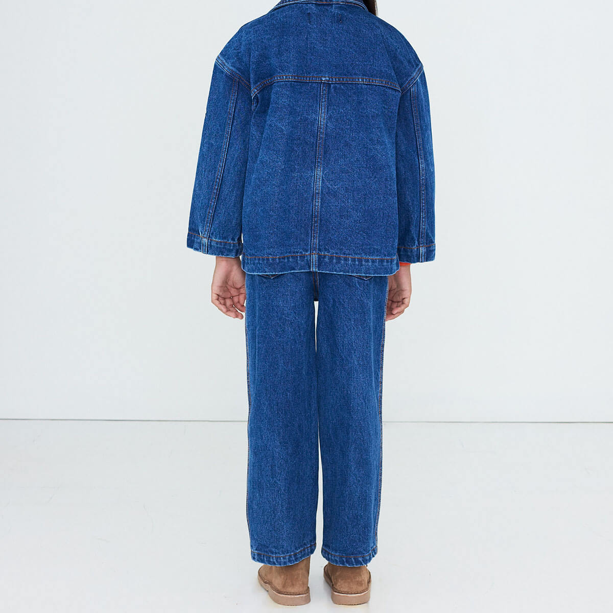 Tiny Apples Denim Pant by Tinycottons
