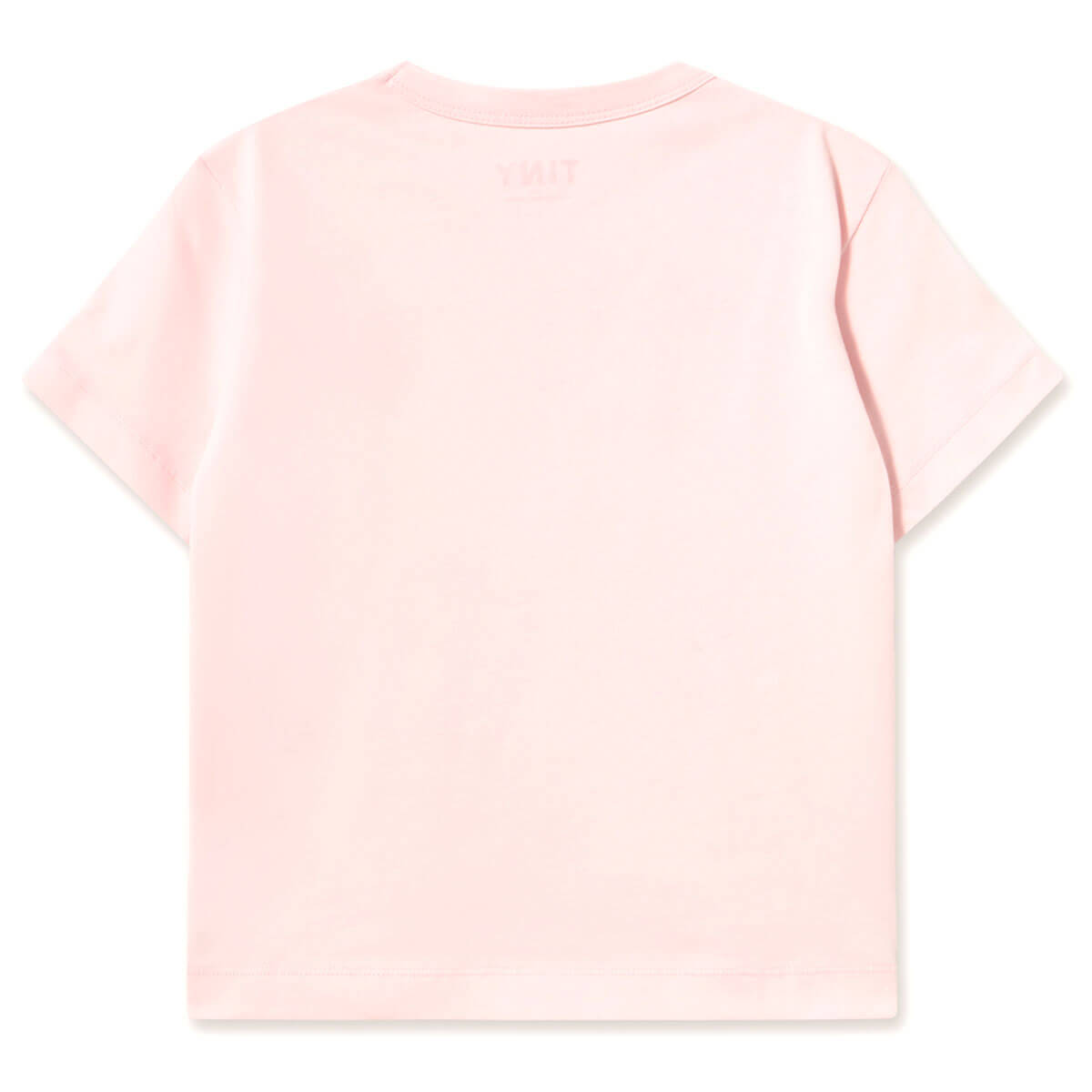 Tulip & Daisy Graphic Tee in Pastel Pink by Tinycottons