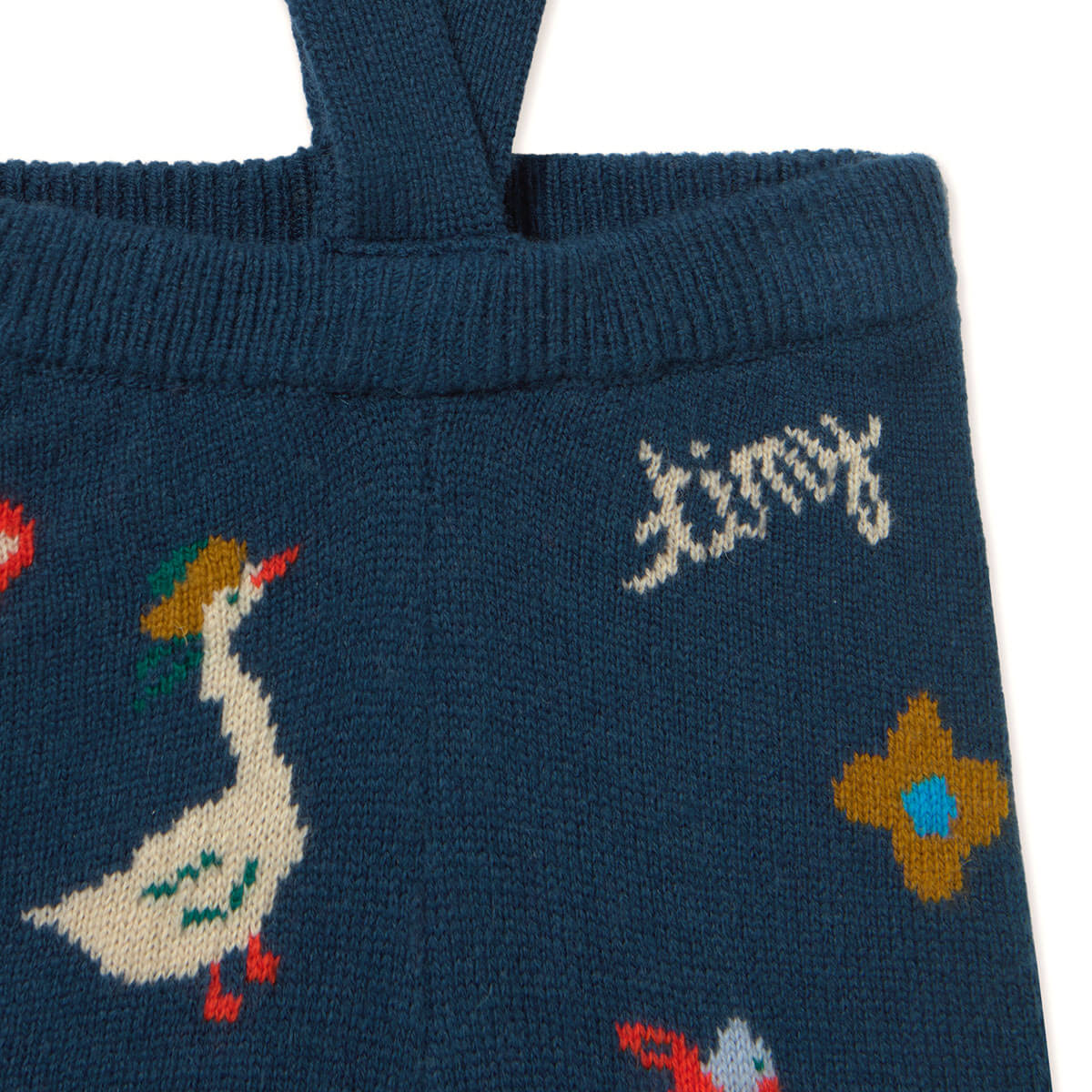 Winter Pond Baby Pant in Ink Blue by Tinycottons