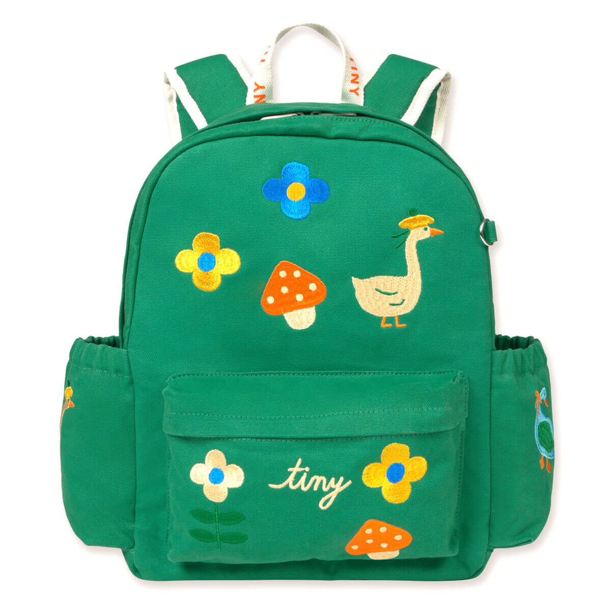 Winter Pond Backpack in Dark Emerald by Tinycottons