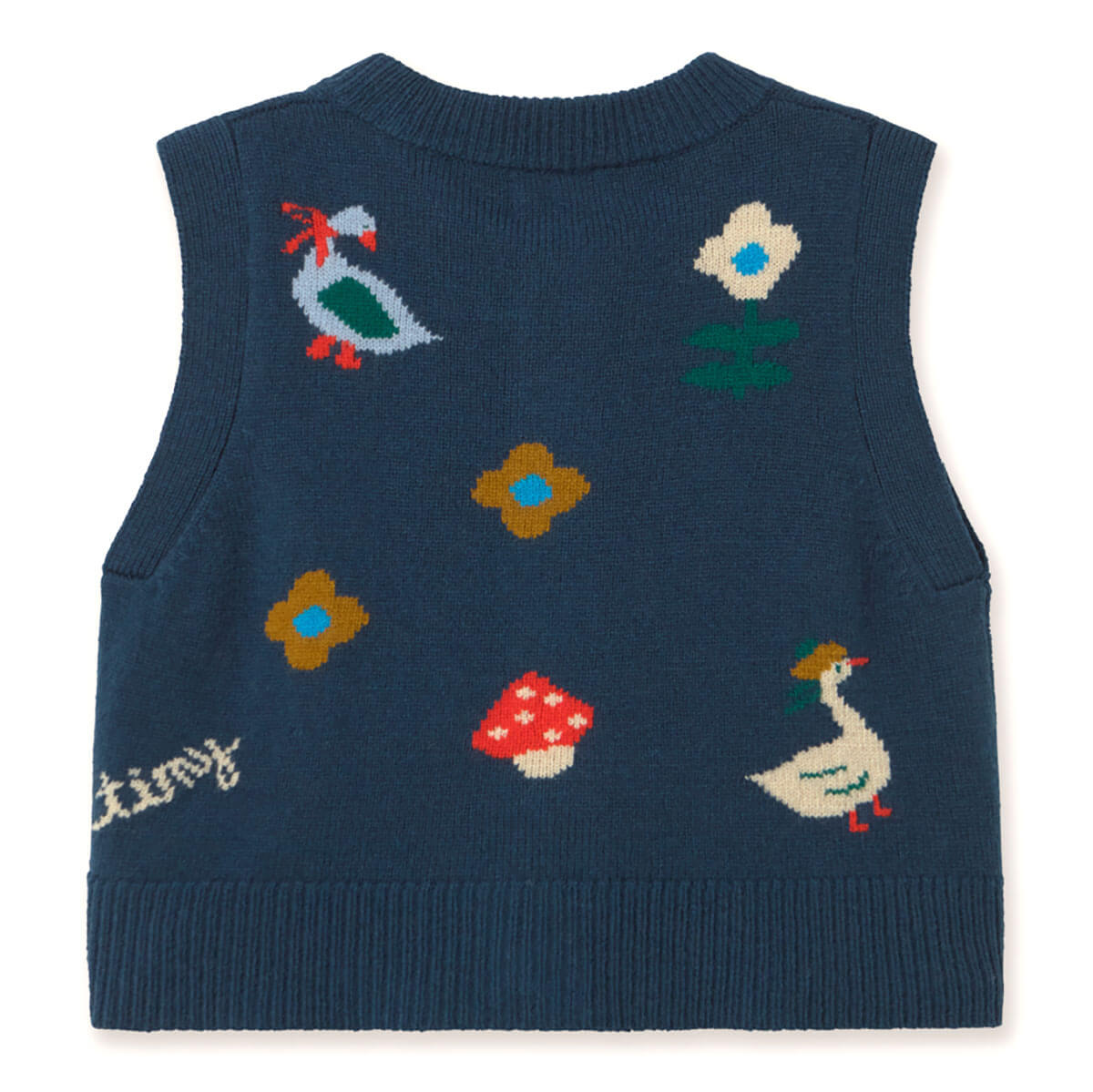 Winter Pond Vest by Tinycottons