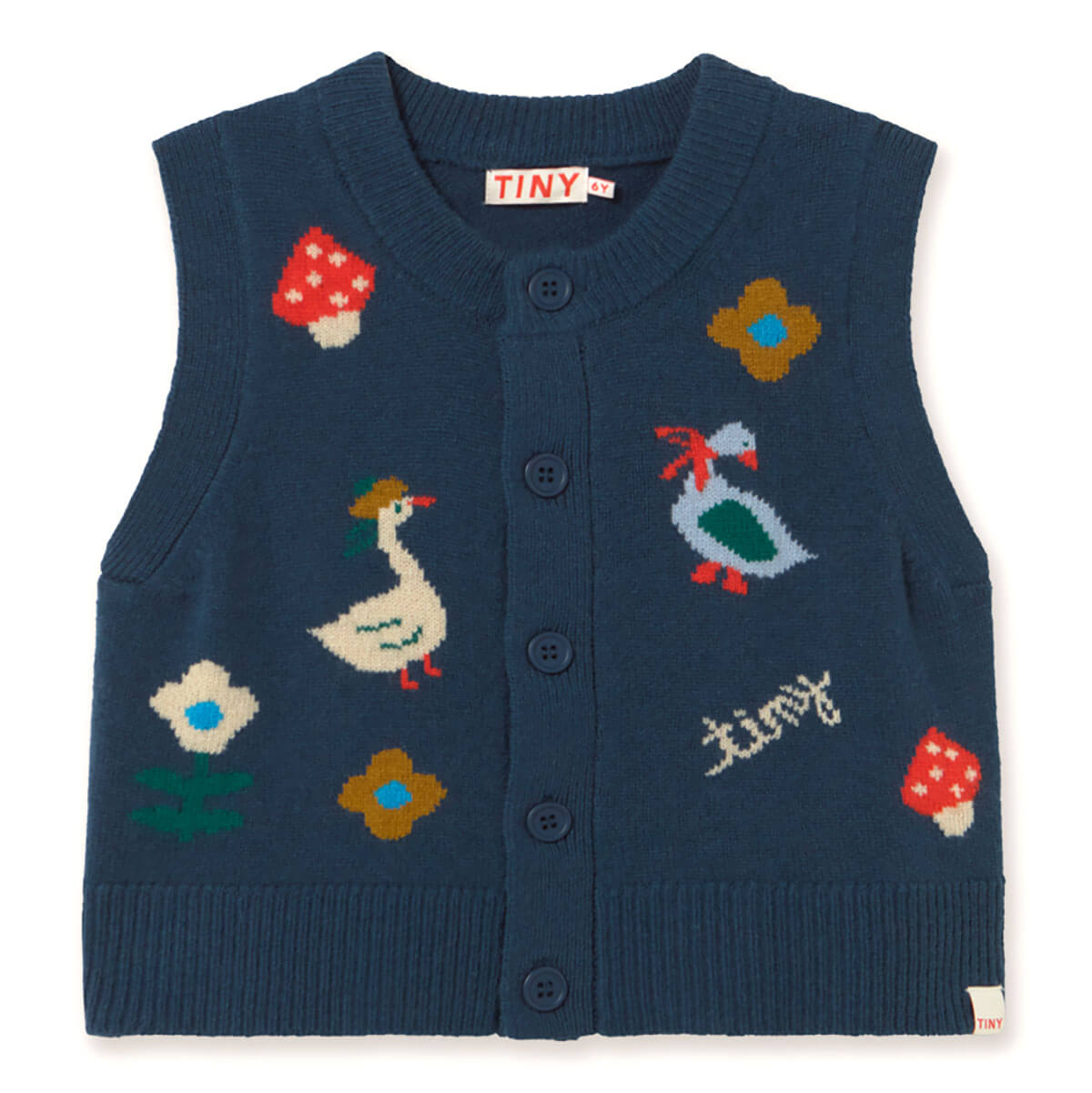 Winter Pond Vest by Tinycottons