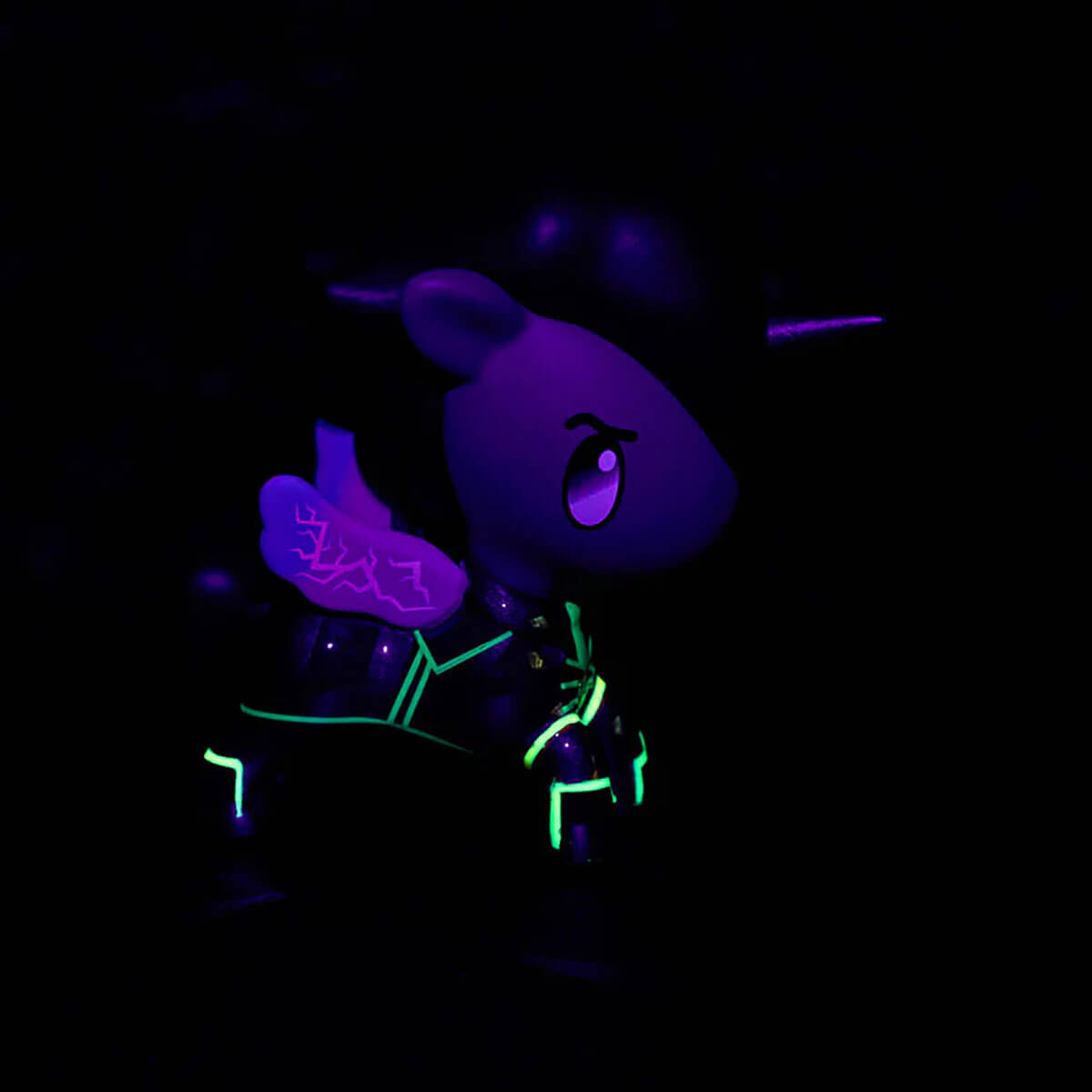 Tokidoki x Arcane Unicorno Blacklight Chrome Blind Box by Tokidoki