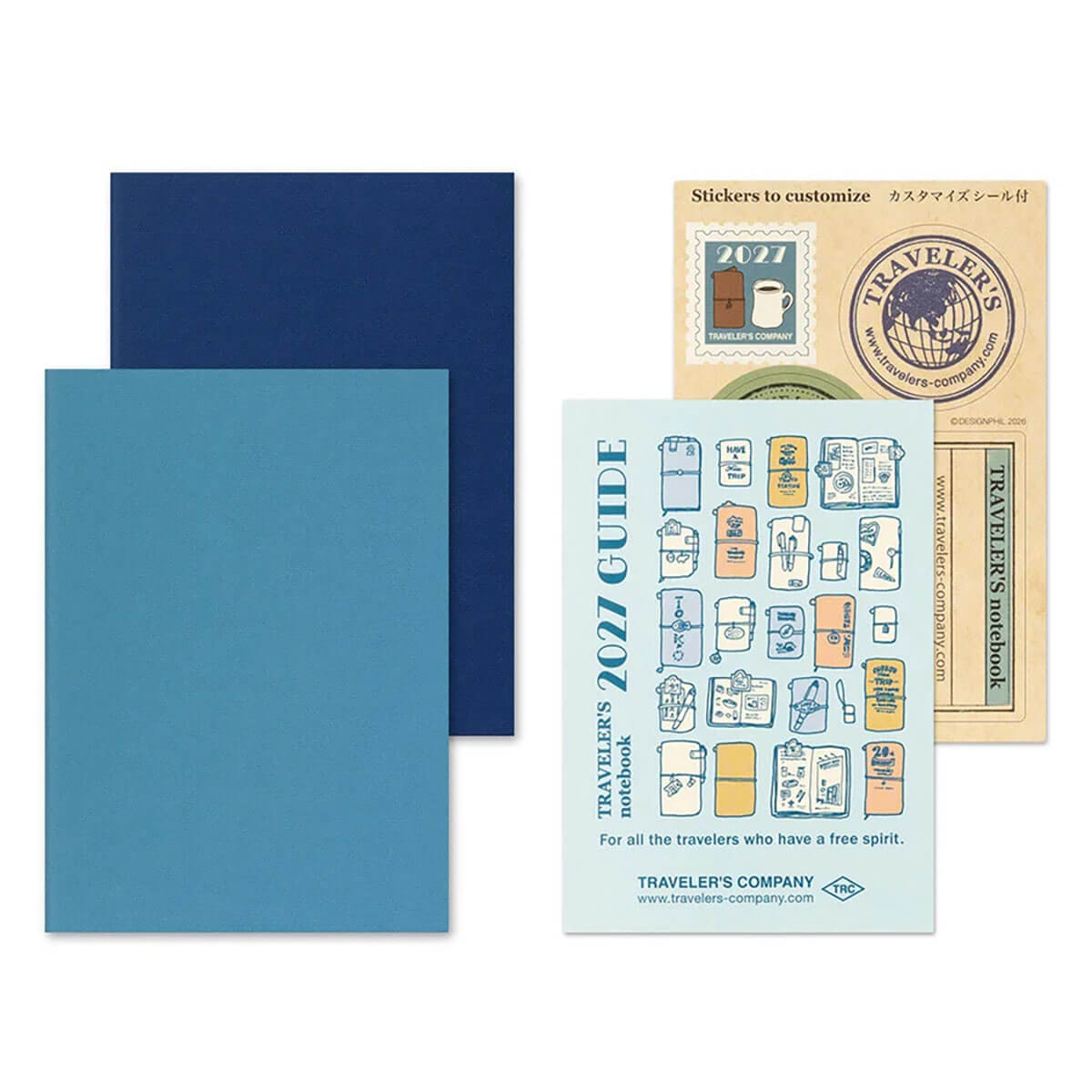 Traveler's Notebook Passport Size Refill Weekly 2027 by Traveler's Company