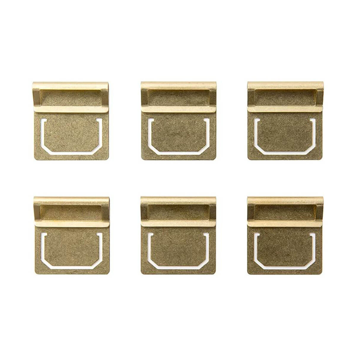 TRC Brass Index Clips by Traveler's Company