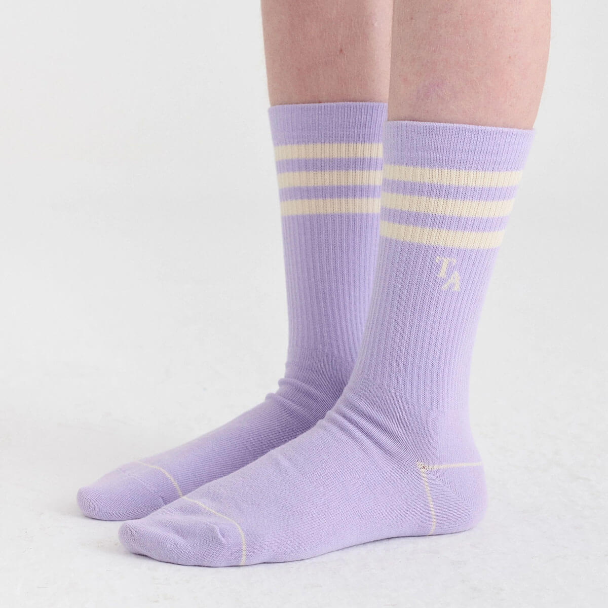 Socks nº04 in Lavender Lilac by True Artist