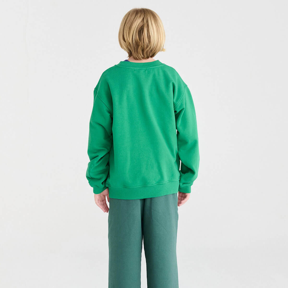 Sweatshirt nº10 in Pine Green by True Artist