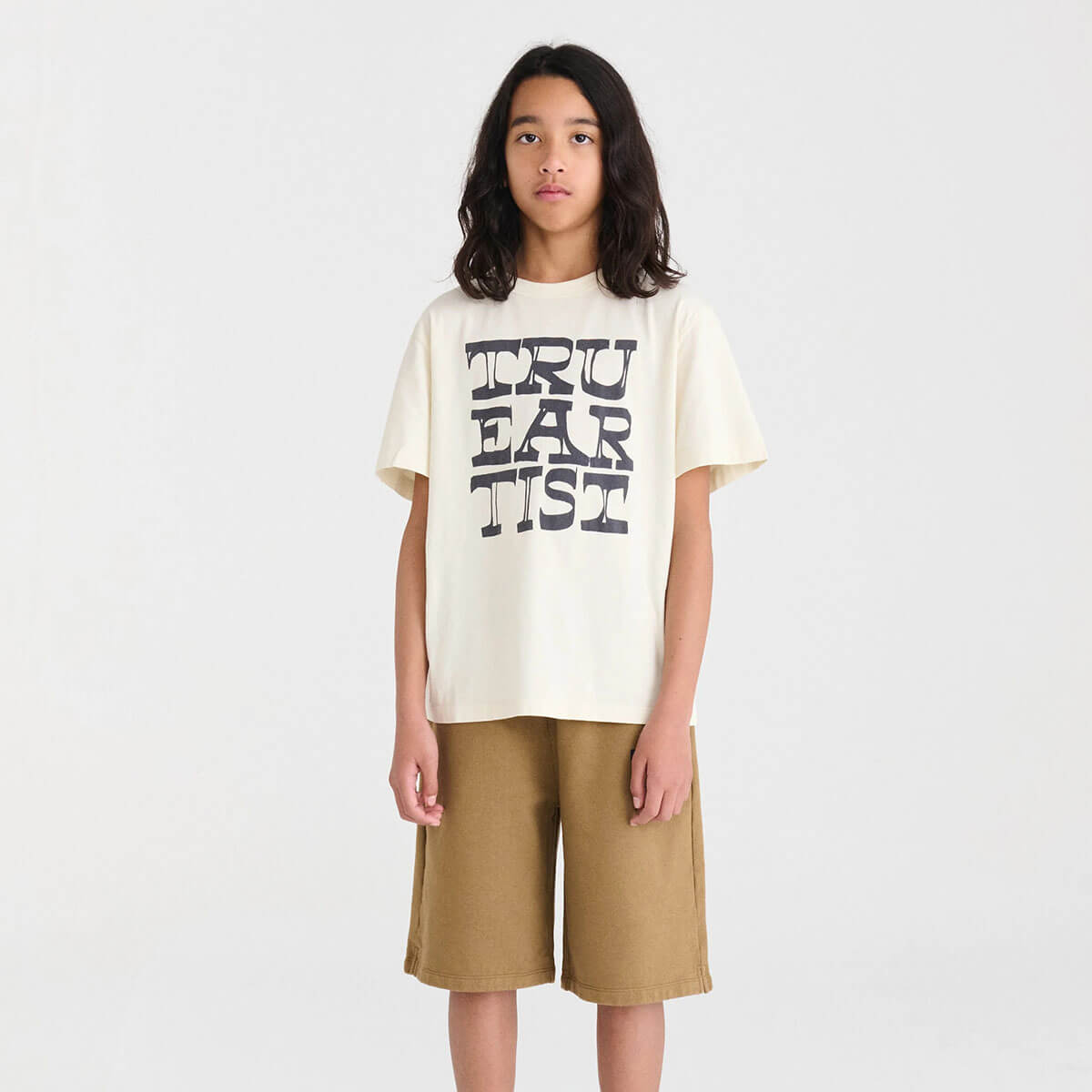 T-Shirt nº01 in Ivory White by True Artist