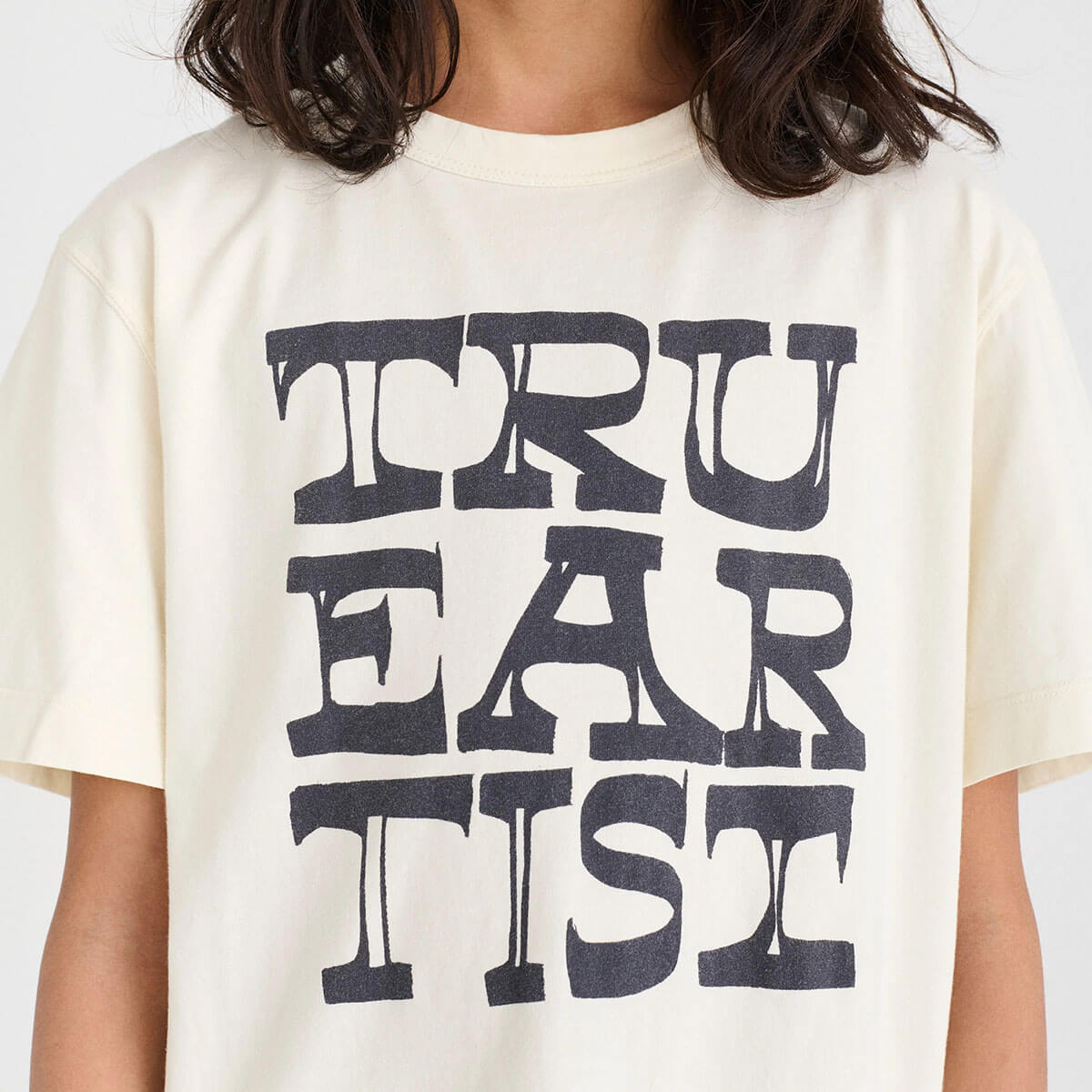 T-Shirt nº01 in Ivory White by True Artist