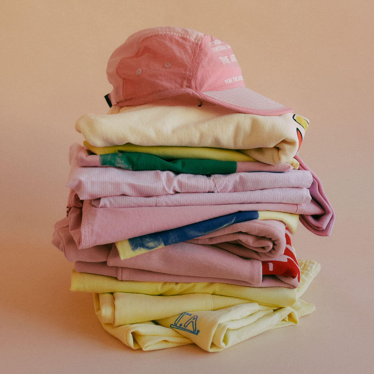 Sweatshirt nº11 in Soft Yellow by True Artist