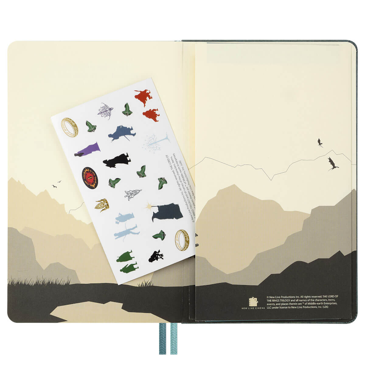 The Lord of the Rings Limited Edition Gift Box Aragorn Large Ruled Notebook by Moleskine
