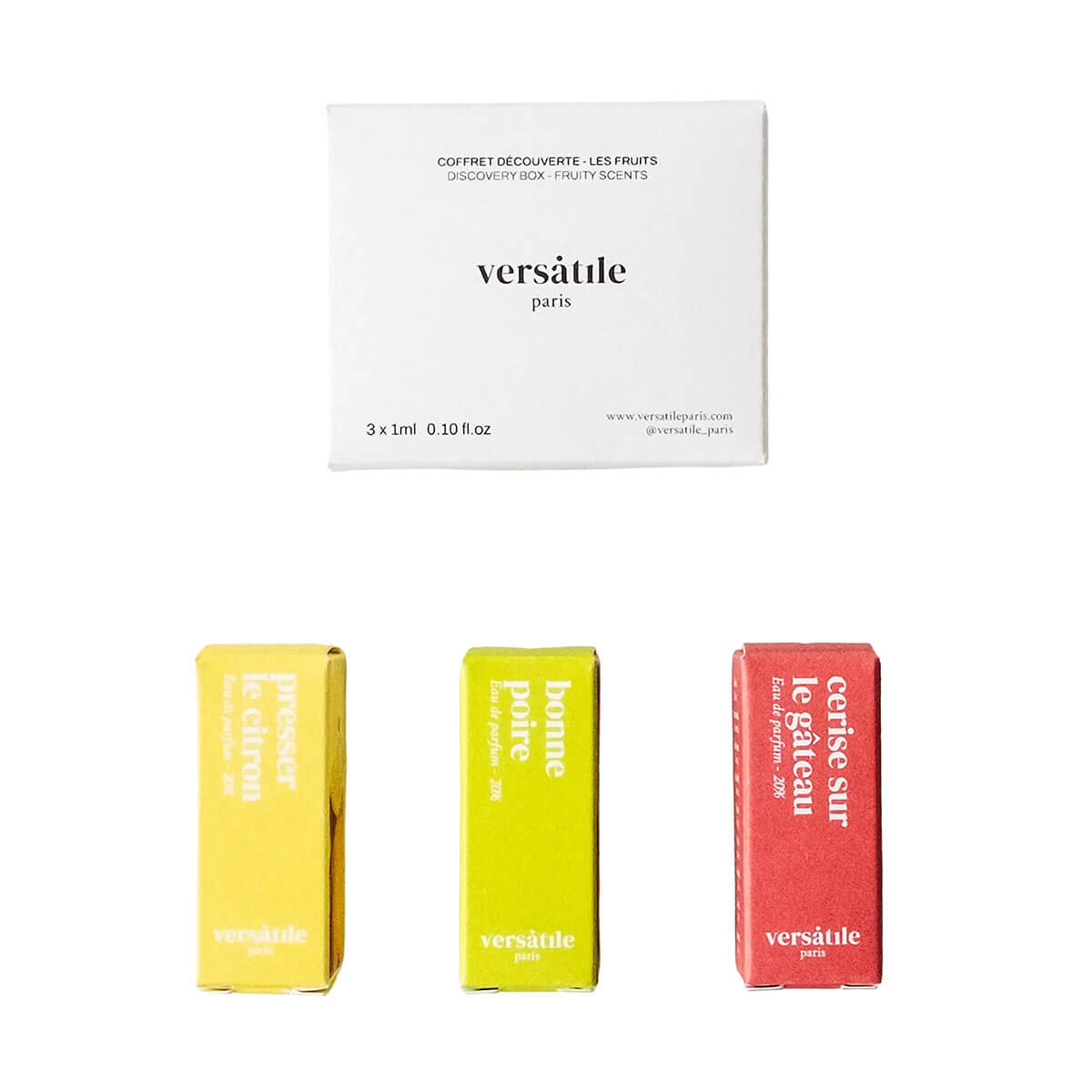 Fruity Scents Discovery Box by Versatile Paris