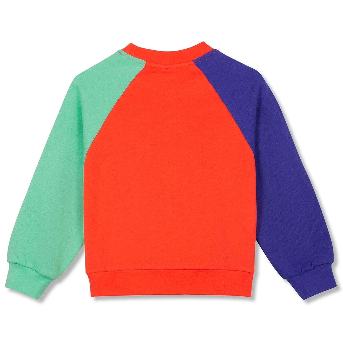 Painters And Poets Raglan Sweatshirt in Orange Flash by Wynken