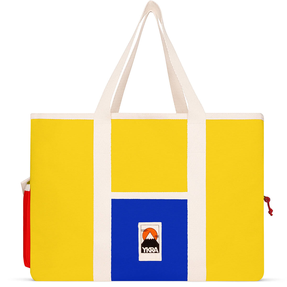 Beach Bag in Tricolour by YKRA