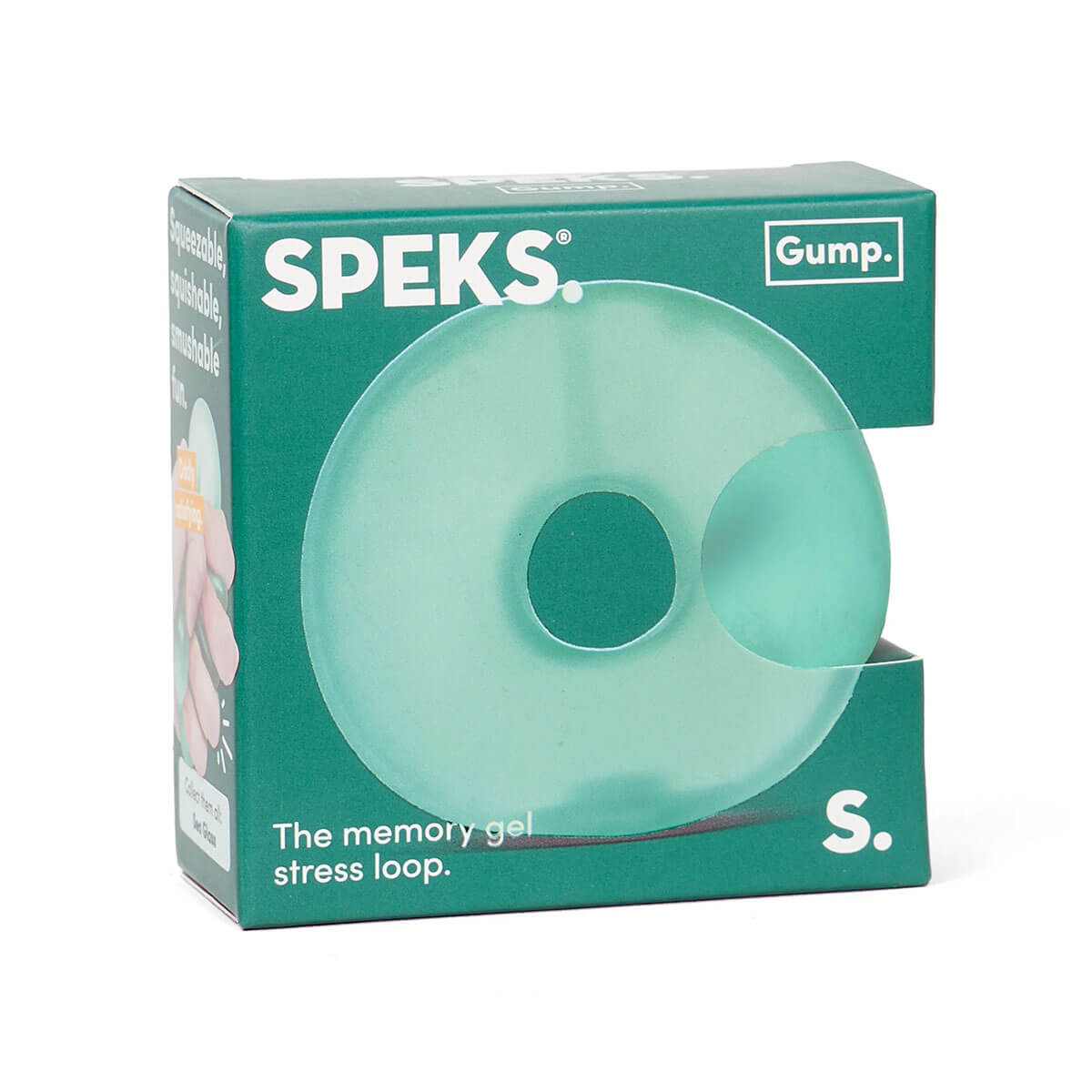 Gump Loop Squishy Toy in Sea Glass by Speks