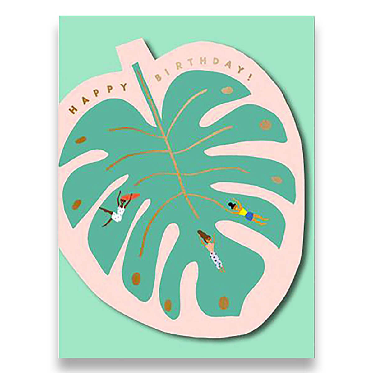 Happy Birthday Greetings Card by Carolyn Suzuki for 1973