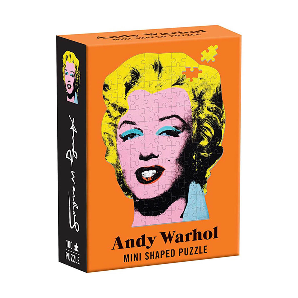 Andy Warhol Marilyn Mini Shaped Puzzle by Mudpuppy