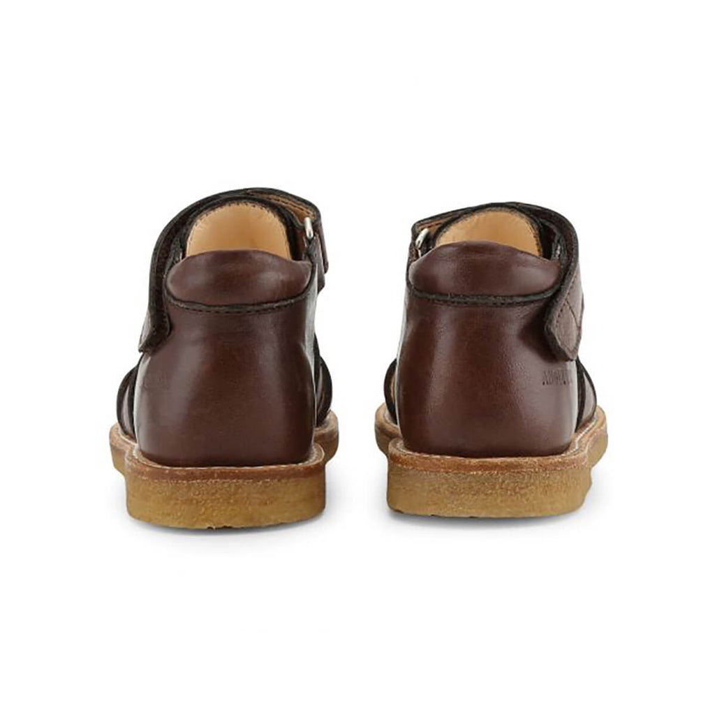 Fisherman Toddler Sandals in Angulus Brown by Angulus