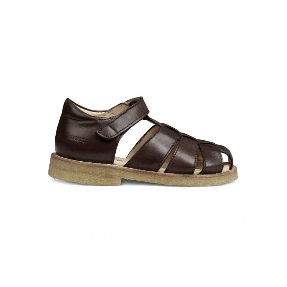 Fisherman Sandals in Angulus Brown by Angulus